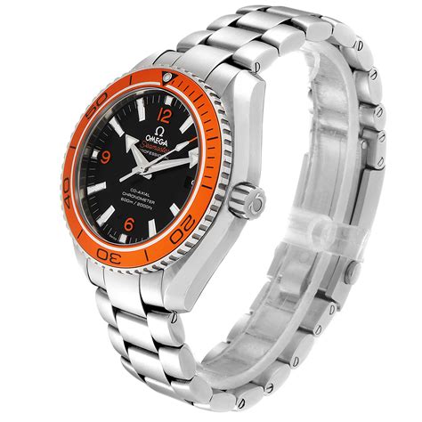 omega blue and orange watch|omega orange bezel.